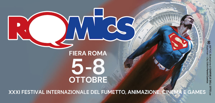 presentazione romics 5-8 ottobre 2023